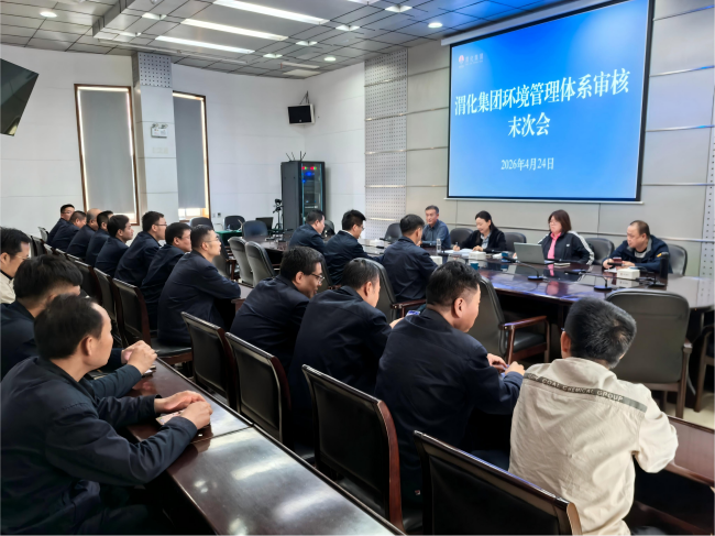公司顺利完成环境管理体系审核工作